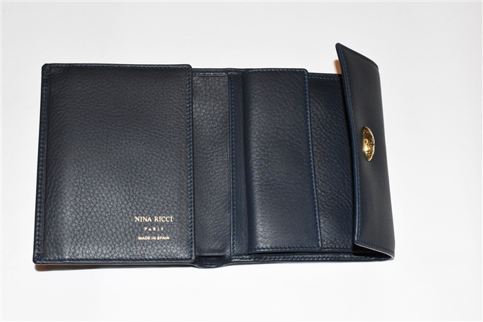 Navy Nina Ricci - Vintage Wallet, size S