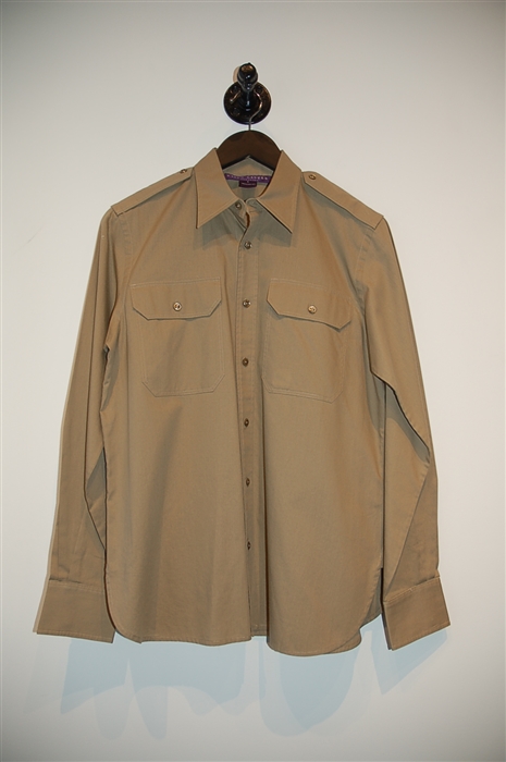 Khaki Ralph Lauren - Purple Label Button Shirt, size 8