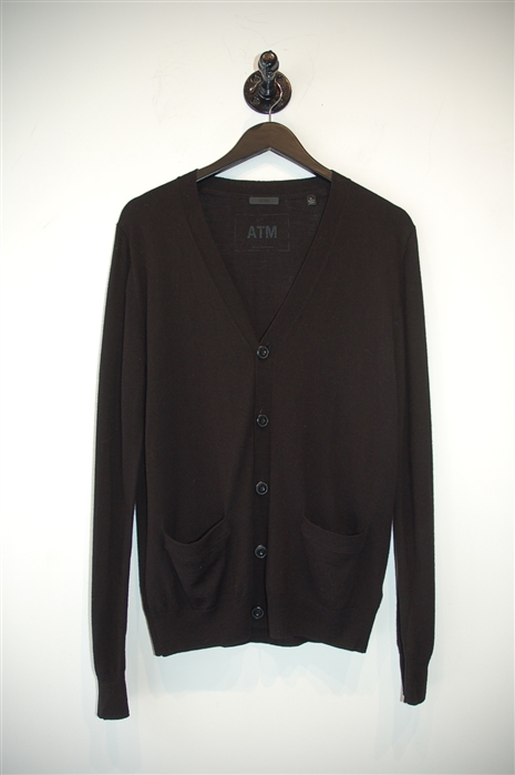 Basic Black ATM Anthony Thomas Melillo Cardigan, size M