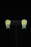 Citrine Nina Ricci Earrings, size O/S