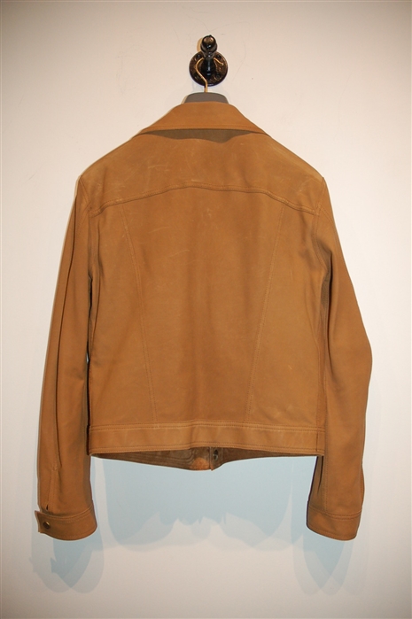 Tan Tom Ford Leather Jacket, size M