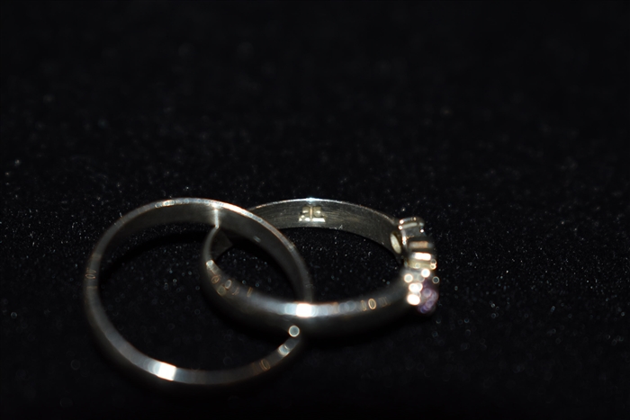 Sterling Silver Courreges - Vintage Ring, size O/S