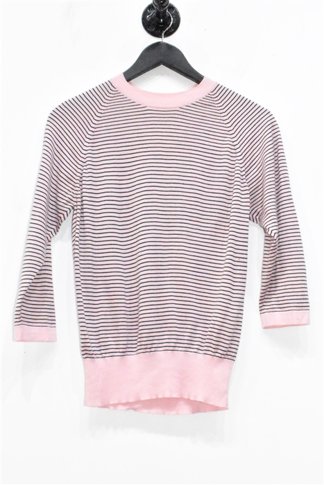Pink Stripe Marlowe Pullover, size S