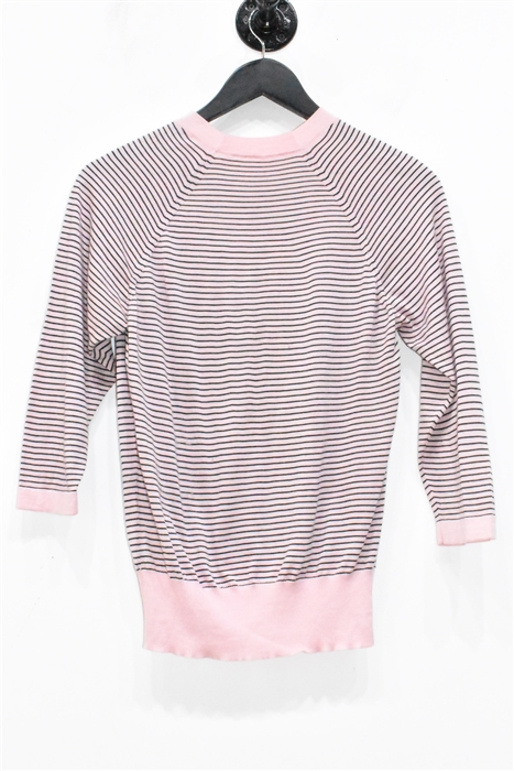 Pink Stripe Marlowe Pullover, size S
