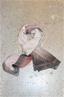 Ombre Iceberg Silk Scarf, size O/S