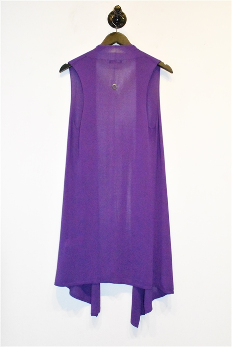 Royal Purple Blumarine Vest, size 4