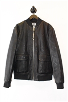 Black Leather Les Hommes - Urban Leather Jacket, size M