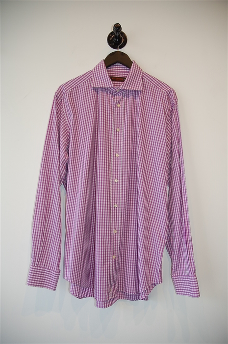 Check Etro Button Shirt, size XL