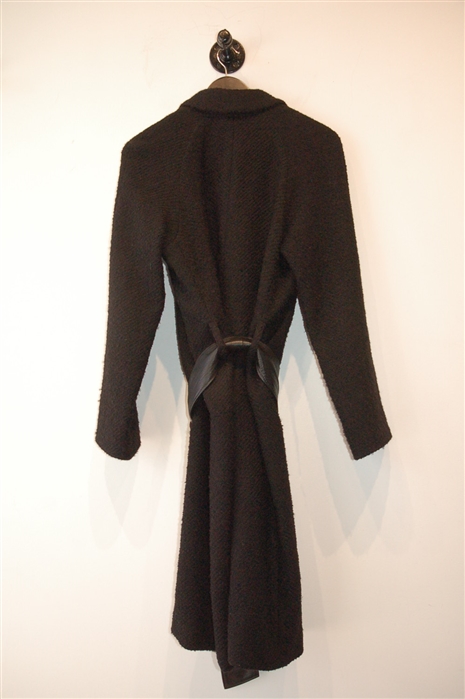 Basic Black Smythe Wrap Coat, size S