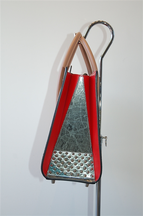 Fish Scale Christian Louboutin Tote, size M