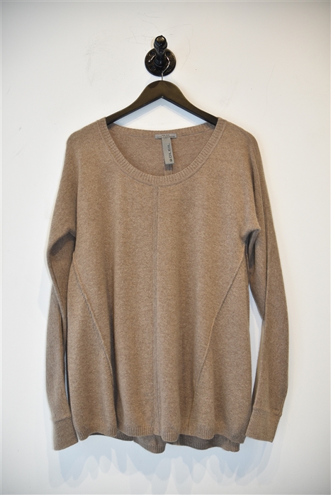 Beige Soleil Cashmere Sweater, size M