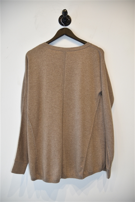 Beige Soleil Cashmere Sweater, size M