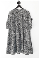 Black & White Iro Shirt Dress, size 8