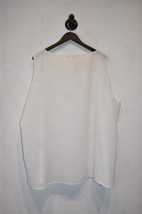 Bright White Marina Rinaldi Shell, size 20