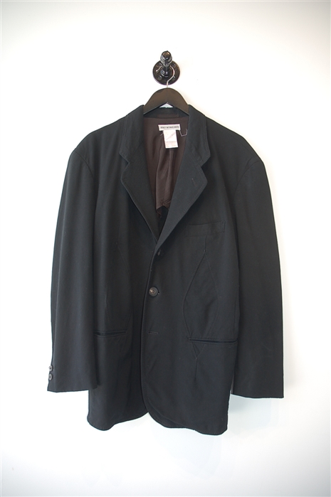 Basic Black Issey Miyake Blazer Jacket, size M