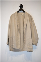 Raw Linen Eileen Fisher Jacket, size S
