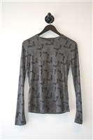 Dark Ash Fendi Jeans Pullover, size S
