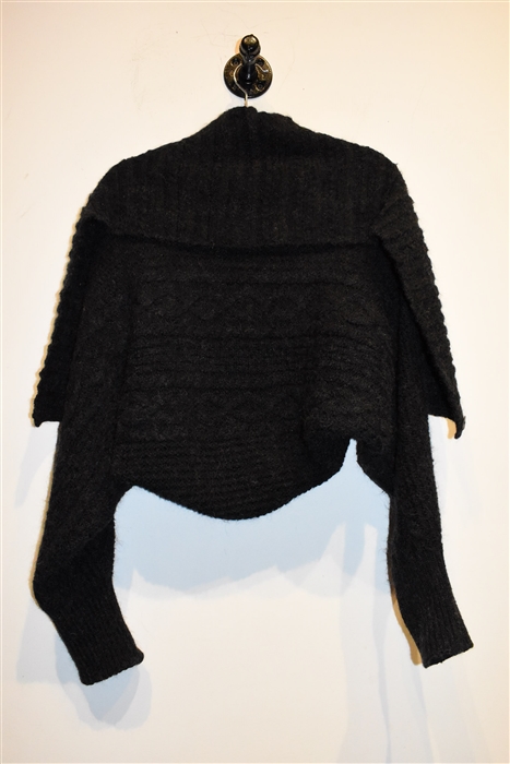 Charcoal Sarah Pacini Shrug, size O/S