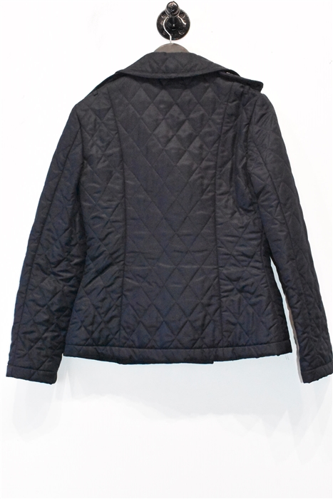 Navy Burberry Quilted Jacket, size S