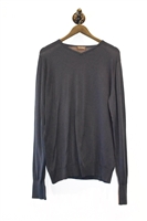 Navy John Smedley Pullover, size XL