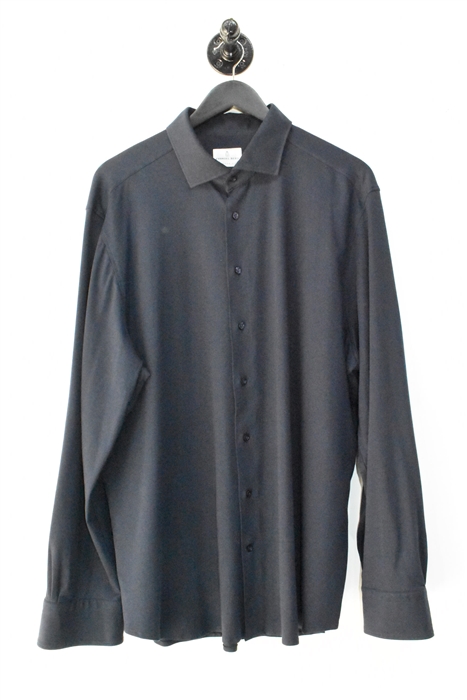 Navy Emanuel Berg Button Shirt, size XL