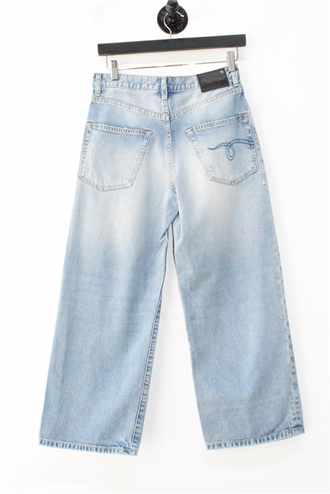 Faded Denim R13 Wide-Leg, size 23