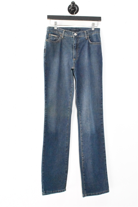 Denim Blue Valentino Jeans Straight Leg Jean, size 29