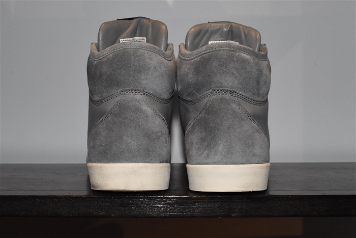 Cement Dolce & Gabbana High-Top Sneakers, size 8.5