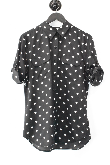 Print Equipment Short-Sleeved Shirt, size M