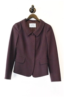 Eggplant Prada Blazer, size 4