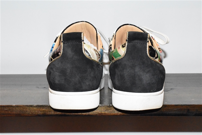 Print Christian Louboutin Sneaker, size 11.5
