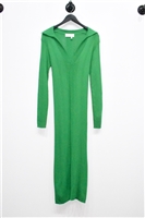 Leaf Green Remain Birger Christensen Midi Dress, size 6