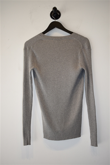 Ash Gray Lafayette 148 Cardigan, size S