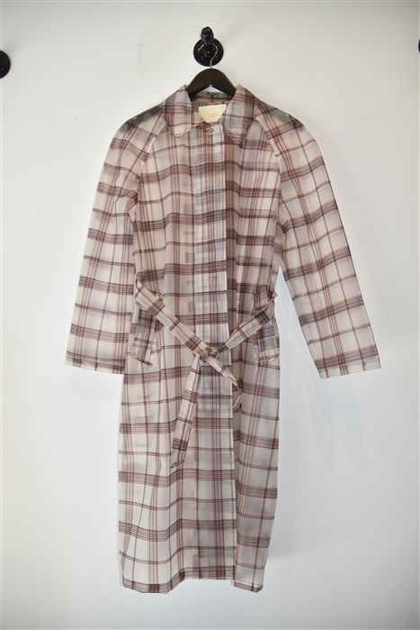Check Maje Rain Coat, size 8