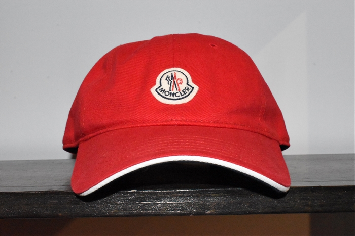 Lipstick Red Moncler Cap, size O/S