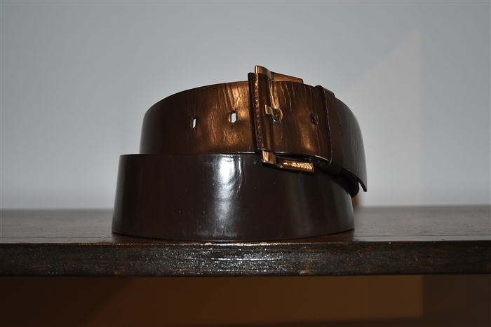 Espresso Jil Sander Belt, size M
