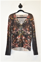 Floral Alexander McQueen Cardigan, size L