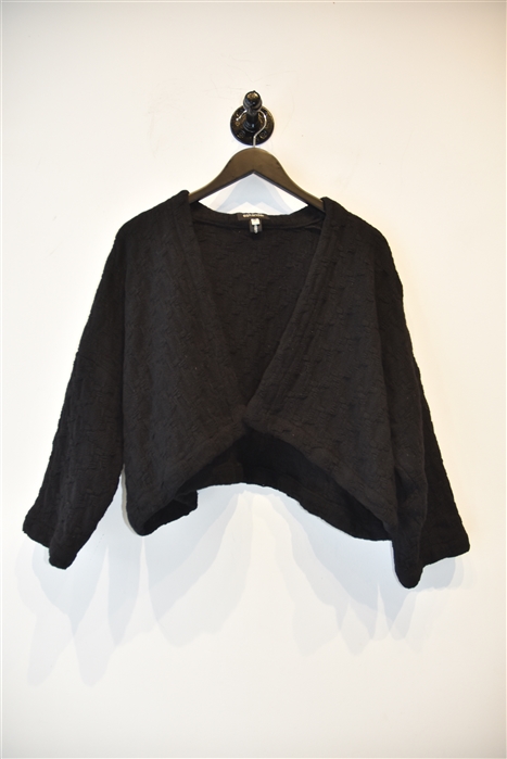 Basic Black Eskandar Cardigan, size XS