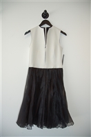 Black & White Marie Saint Pierre Cocktail Dress, size M