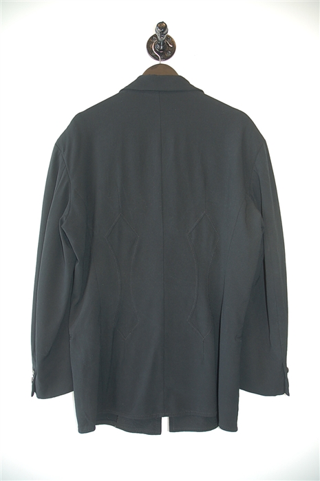 Basic Black Issey Miyake Zippered Jacket, size M