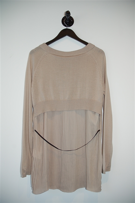 Beige Seventy Cardigan, size 8