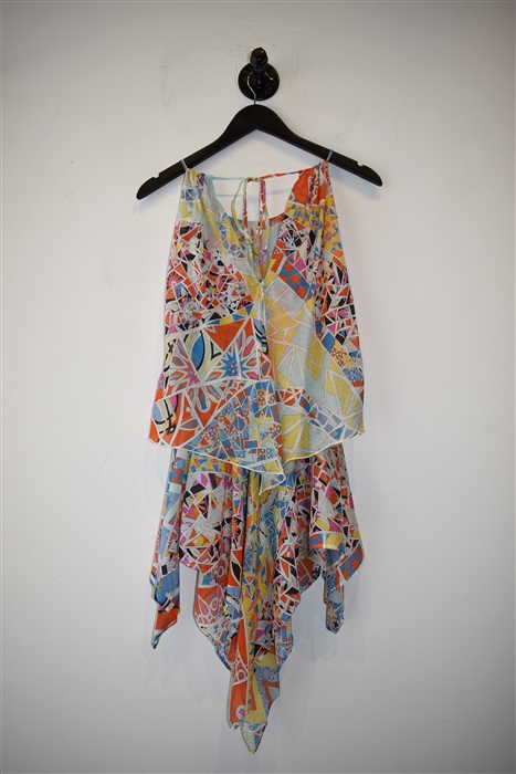 Geometric Emilio Pucci Mini Dress, size 6