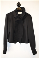 Basic Black Marni Button Blouse, size 6