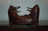 Lizard Miu Miu Wedge, size 10