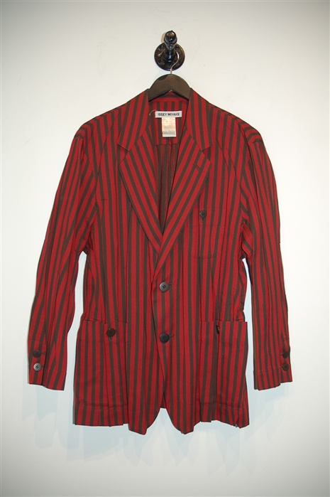 Red Stripe Issey Miyake Blazer, size S