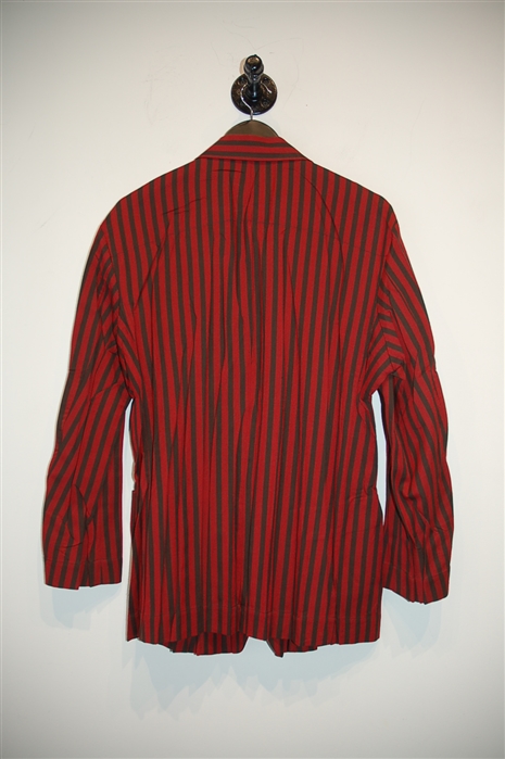 Red Stripe Issey Miyake Blazer, size S