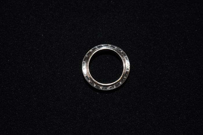 Sterling Silver Montblanc Ring, size O/S