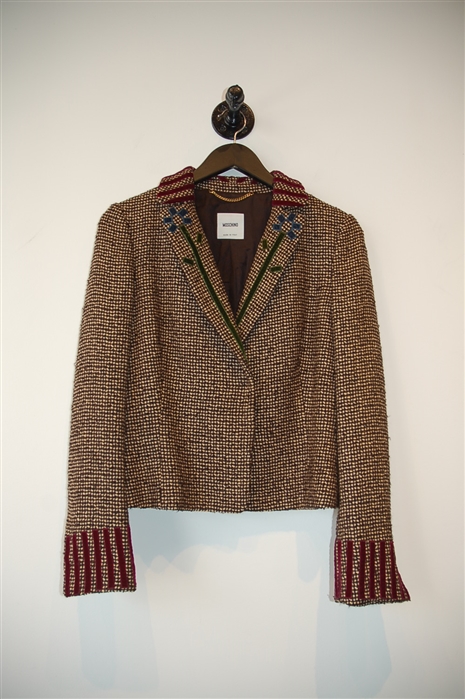Tweed Moschino Skirt Suit, size 6