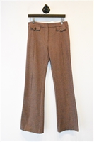 Brown Check Derek Lam - 10 Crosby Trousers, size 8