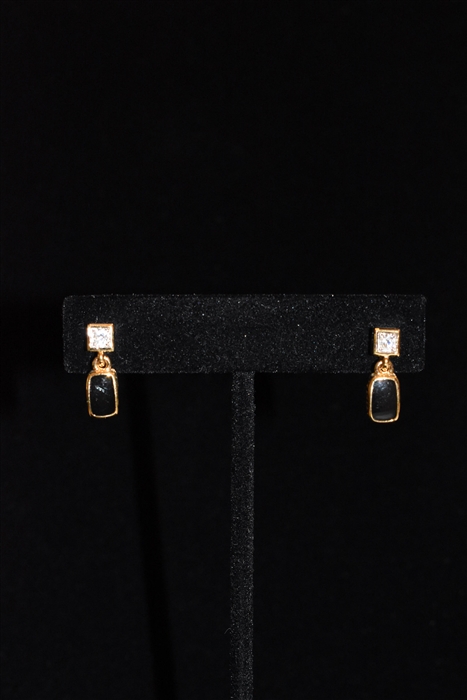 Gold Nina Ricci - Vintage Earrings, size O/S